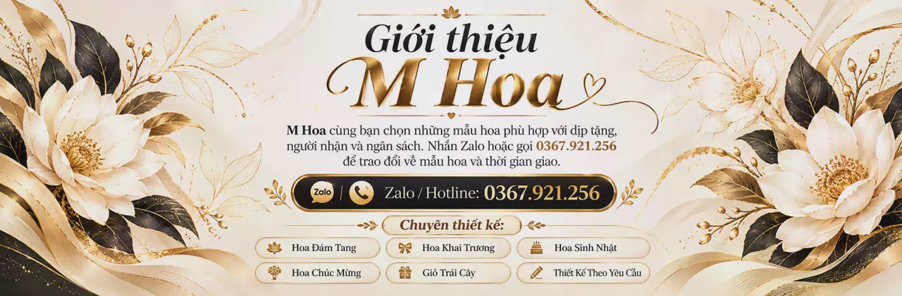 Ảnh bìa Shop hoa tươi Xã Tài Văn Cần Thơ - Để lời nhắn thêm dịu dàng